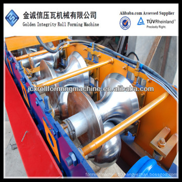 JCX 100% factory audit 312 ridge tile roll forming machine